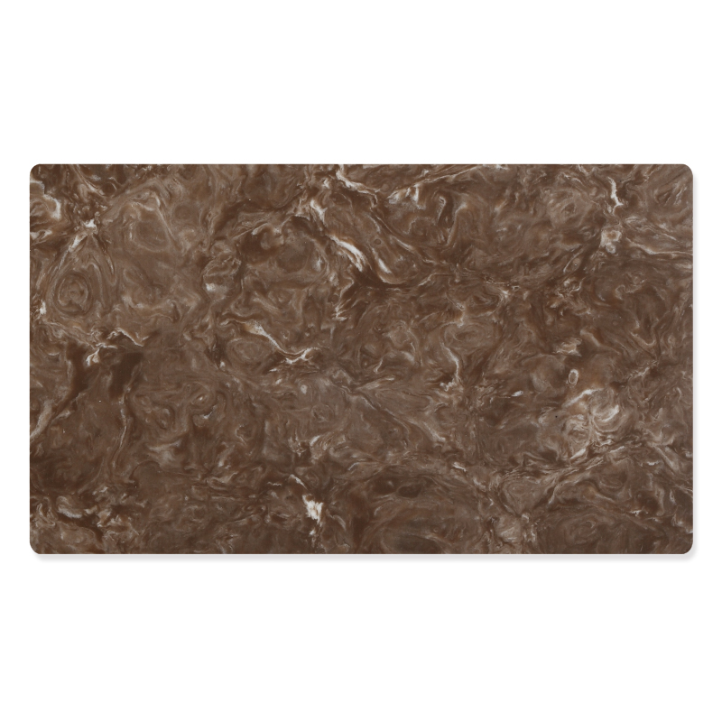 Encimeras de superficie sólida de acrílico del panel de pared de piedra artificial del OEM del material 6-30 mm