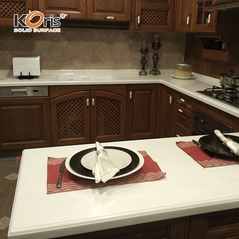 Corea Duponts Corians 6 mm 12 mm Aurora Superficie sólida Acrílico Benchtop