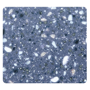 Resina de piedra acrílica azul Staron Color Pebble para lámina de superficie sólida