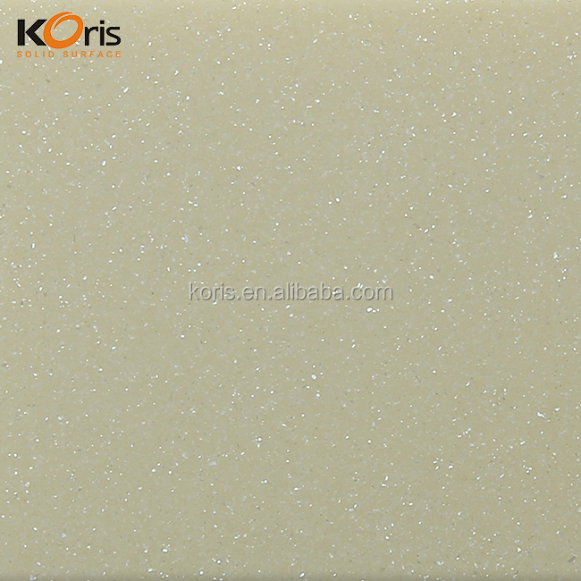 Mármol artificial de superficie sólida acrílico modificado de color personalizado Koris